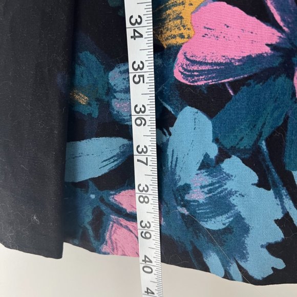 Adrianna Papell - Fit and Flare Pleated Dress - Picture 11 of 11